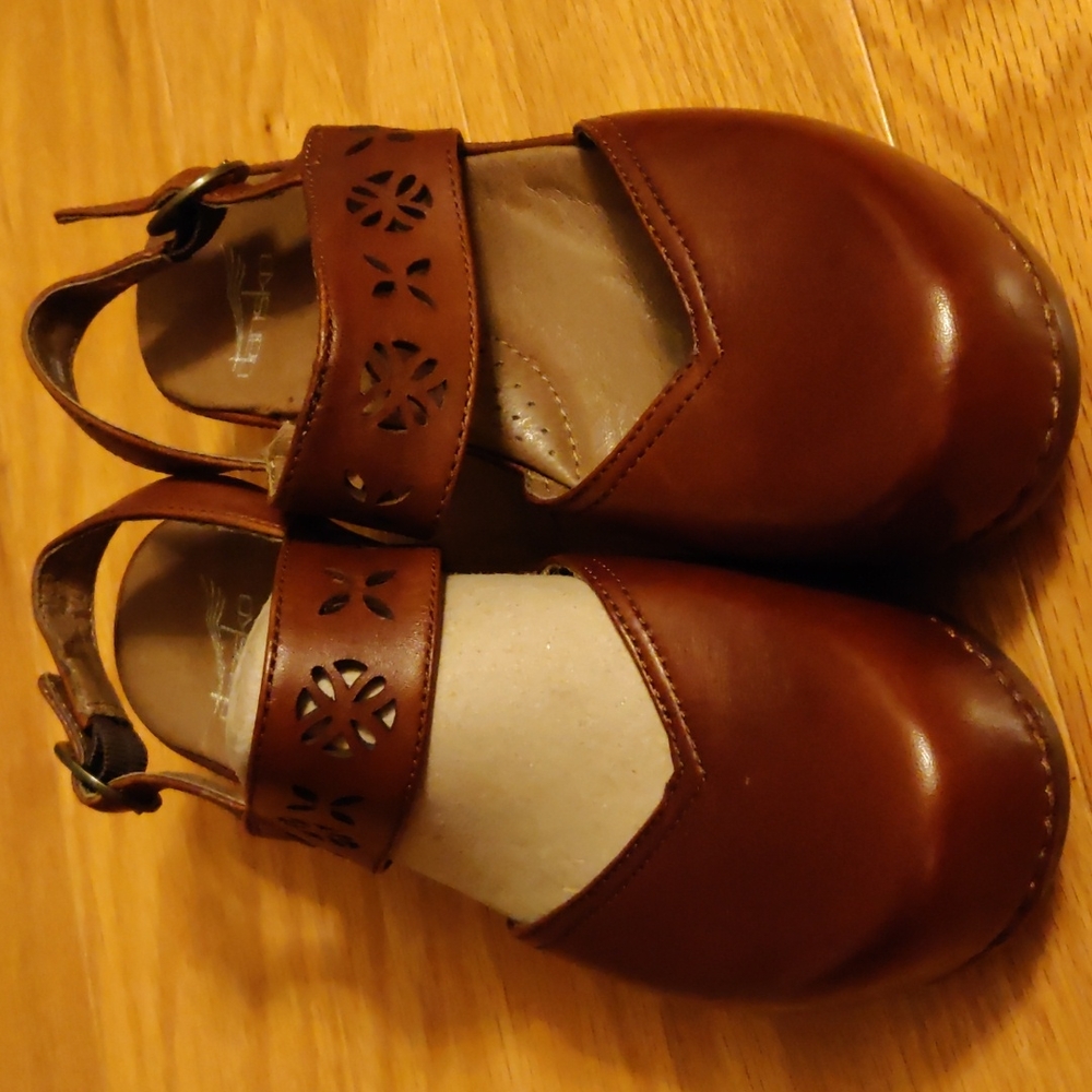 Dansko Trista Full Grain, Size:36, Color: Cognac